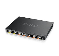 Zyxel XMG2230-52HP, L3 Access Switch, 16x 2.5G, 32x 1G, AC:960W PoE , DC:2400W PoE, 4 x SFP+ Uplink, incl 1 yr NebulaF