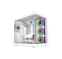 Cooler Master case Elite 600, ATX, Průhledná bočnice, 7x 120mm ARGB Fan, Bílá