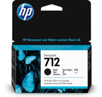 HP 712 38-ml Black DesignJet Ink Cartridge