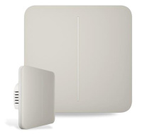 Ajax  SoloButton (2-gang) - Samostatné dvou tlačítko pro LightSwitch, ústřicová