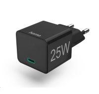 Hama rychlá USB nabíječka, USB-C PD/QC 25 W