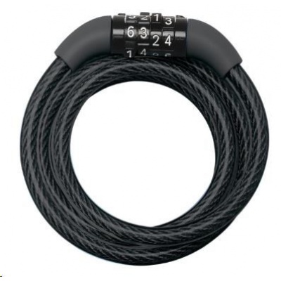 Master Lock Spirálový kombinační zámek na kolo 8143EURDPRO - 1,2m