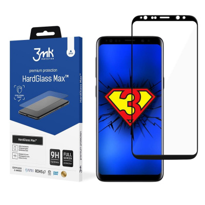 3mk tvrzené sklo HardGlass Max pro Samsung Galaxy S9 Plus
