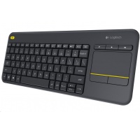 Logitech Wireless Keyboard Touch Unifying K400 Plus, CZ