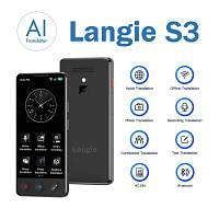 BAZAR - LANGIE S3 - kapesní překladač - Poškozený obal (Komplet)
