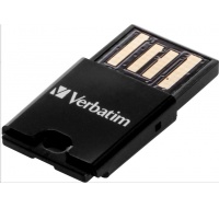 VERBATIM Tablet microSDHC C10/U1 with USB reader 16GB (R:45MB/s, W:10MB/s)