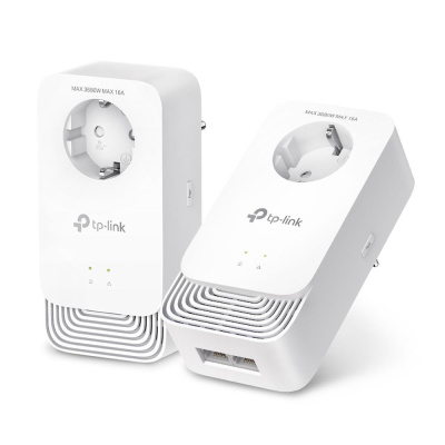 TP-Link PG2400P KIT průchozí powerline set (G.hn2400,2xGbE)