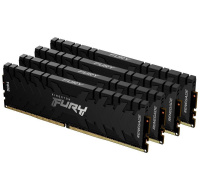 KINGSTON DIMM DDR4 32GB (Kit of 4) 3200MT/s CL16 FURY Renegade Černá