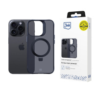 3mk ochranný kryt Smoke Case Mag&Stand pro Apple iPhone 15 Pro