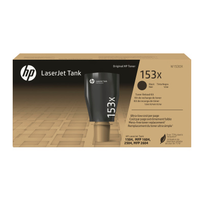 HP 153X Black Original LaserJet Tank Toner Reload Kit (W1530X) (5.000 pages)