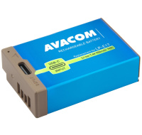 AVACOM baterie pro Canon LP-E17 vstup USB-C Li-Ion 7.4V 950mAh 7Wh
