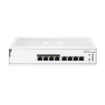 HPE Networking Instant On Switch 8p Gigabit CL4 PoE 65W (fanless) 1830 (JL811A)