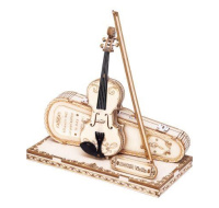 RoboTime dřevěné 3D puzzle Viola