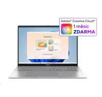 ASUS NTB Vivobook S16 (S3607CA-RP006W), Ultra 7 255H, 16" 1920x1200, 16GB, 1TB SSD, Intel, W11 Home, Silver