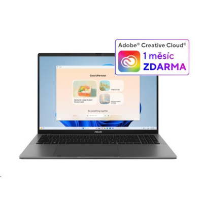 ASUS NTB Vivobook S16 (S3607VA-RP081W), i5-13420H, 16" 1920x1200, 16GB, 512GB SSD, UHD, W11 Home, Matte Gray