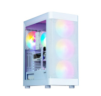 ZALMAN case I4 TG, Mid Tower, ATX, 2xUSB 3.0, 1xUSB 2.0, 4x 120mm RGB Fan, bílá