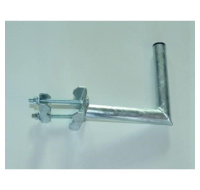 Držák antény na stožár mini, žárový zinek, délka 20cm