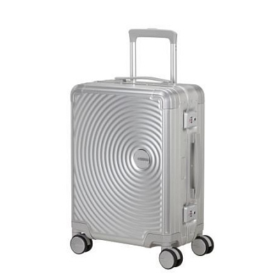 American Tourister SOUNDBOX ALU SPINNER 77/28 TSA SILVER