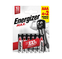 Energizer LR03/6 Max AAA 6 pack