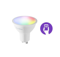 BAZAR - TechToy Smart Bulb RGB 4,5W GU10 - poškozený obal (komplet)