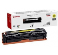 Canon LASER TONER  CRG-731Y 1 500 stran BAZAR/POŠKOZENÝ OBAL
