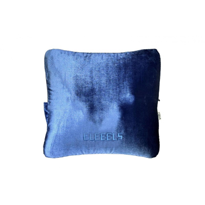 ELEEELS H1D Shiatsu masážní polštář Deluxe, lesklá modrá
