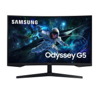 SAMSUNG MT LED LCD Gaming Monitor 32" Odyssey LS32CG552EUXEN -prohnutý, VA,1ms,165Hz,2560x1440,HDMI,Display Port