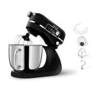 Salente DigiChef2, kuchyňský robot, mísa 6 litrů, celokovový, digitální displej, černý