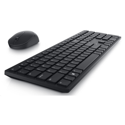 DELL Pro Wireless Keyboard and Mouse - KM5221W - US International  (QWERTY) - Black
