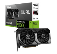 ASUS VGA NVIDIA GeForce RTX 5060 DUAL 8GB, 8GB GDDR7, 3xDP, 1xHDMI