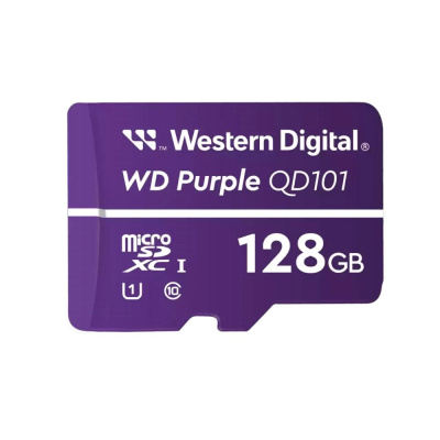 WD MicroSDXC karta 128GB WDD128G1P0C Class 10 (R:100/W:60 MB/s)