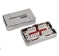 Solarix Spojovací box CAT6A STP 8p8c LSA+/Krone KRJS45-VEB6A