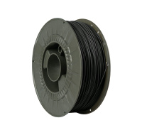 C-TECH Tisková struna (filament) ESSENTIAL LINE, PLA, černá, 1,75mm, 1kg