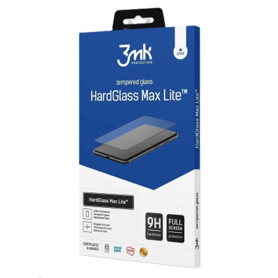 3mk HardGlass Max Lite Black pro Redmi Note 14 PRO/14 PRO+ 5G