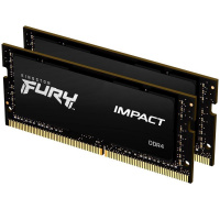 KINGSTON SODIMM DDR4 32GB (Kit of 2) 2666MT/s CL15 1Gx8 FURY Impact