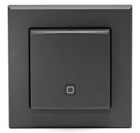 Homematic IP Senzor teploty a vlhkosti - vnitřní, antracit - HmIP-STH-A