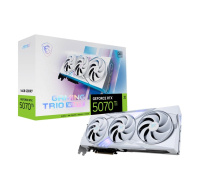 MSI VGA NVIDIA GeForce RTX 5070 Ti 16G GAMING TRIO OC WHITE, RTX 5070 Ti, 16GB GDDR7, 3xDP, 1xHDMI