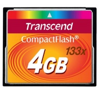 TRANSCEND Compact Flash 4GB (133x)