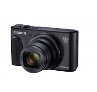 Canon PowerShot SX740 HS, 20.3Mpix, 40x zoom, WiFi, 4K video - černý - Travel Kit