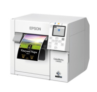 Epson ColorWorks C4000, Matt Black Ink, cutter, ZPLII, USB, Ethernet