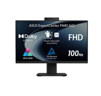 ASUS PC AiO ExpertCenter P44 (P440VAK-BPC039XA), i5-13420H, 23.8" FHD, 16GB, 512GB, UHD, W11 Pro Edu, Black