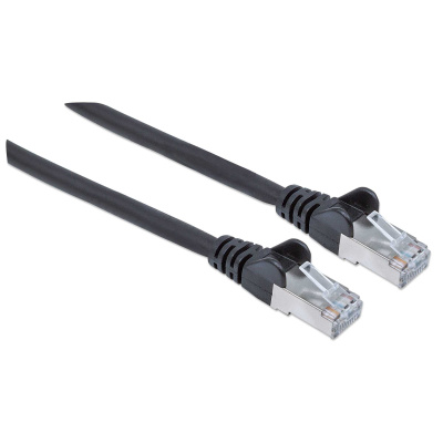 Intellinet patch kabel Cat5e stíněný SFTP 10m černý, cca