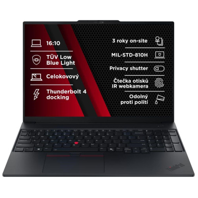LENOVO NTB ThinkPad E16 G3 - Core5 210H,16" WUXGA,16GB,512SSD,IRcam,W11P