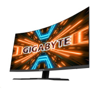 BAZAR - GIGABYTE LCD - 31.5" Gaming monitor G32QC A, 2560x1440 QHD, 350cd/m2, 1ms, 2xHDMI 2.0, 1xDP 1.2 . PO OPRAVĚ