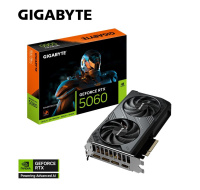 GIGABYTE VGA NVIDIA GeForce RTX 5060 WINDFORCE 8G, 8G GDDR7, 3xDP, 1xHDMI