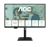 AOC MT IPS LCD WLED 27" Q27P4CV - IPS panel, 2560x1440, 120Hz, HDMI, DP, RJ45, USB-C, USB Hub, Pivot, repro