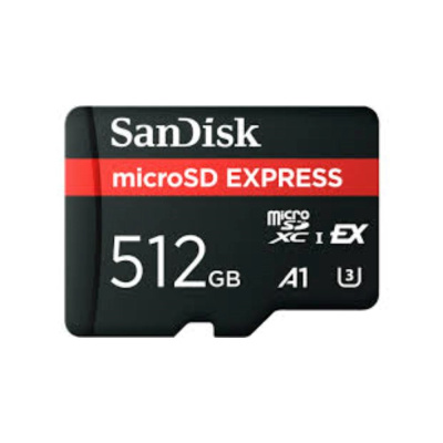 SanDisk micro SDXC karta 512GB Express (880/650 MB/s,  A1,  UHS-I,  U3)