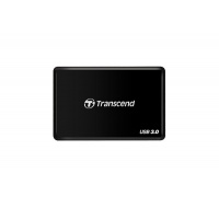 TRANSCEND Card Reader RDF2, USB 3.0, Black