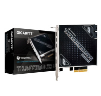GIGABYTE rozšiřující karta Thunderbolts 5, PCIe 4.0x4, 3xMini-DP
