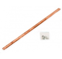 TRITON Zemnící lišta 22U (978mm), měď 5x20mm